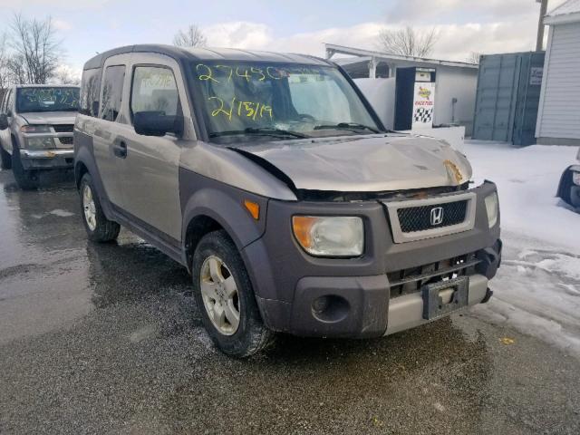 5J6YH28543L050002 - 2003 HONDA ELEMENT EX SILVER photo 1