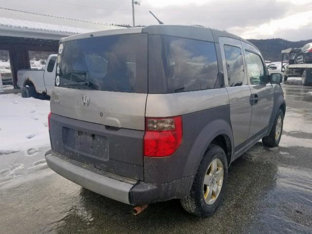 5J6YH28543L050002 - 2003 HONDA ELEMENT EX SILVER photo 4