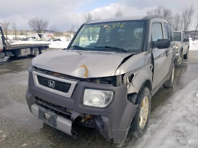 5J6YH28543L050002 - 2003 HONDA ELEMENT EX SILVER photo 9