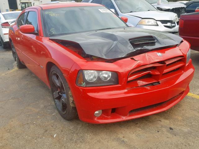 2B3LA73W17H652023 - 2007 DODGE CHARGER SR RED photo 1