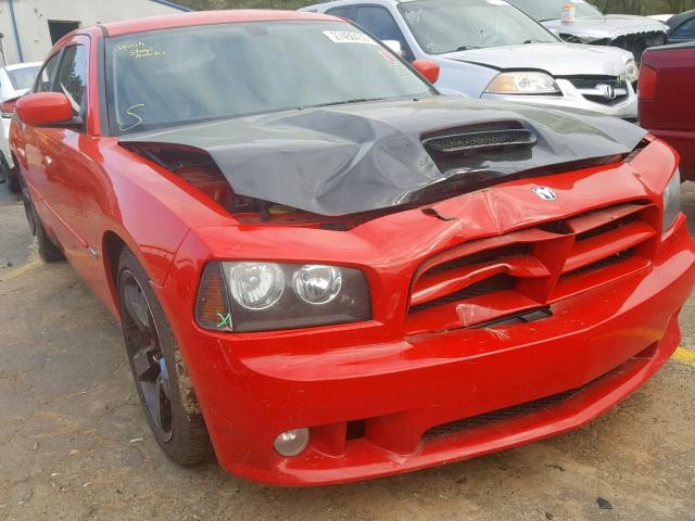 2B3LA73W17H652023 - 2007 DODGE CHARGER SR RED photo 9