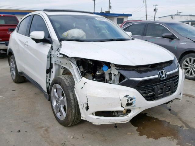 3CZRU5H54GM751063 - 2016 HONDA HR-V EX WHITE photo 1