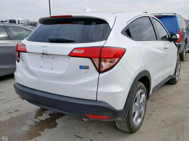 3CZRU5H54GM751063 - 2016 HONDA HR-V EX WHITE photo 4