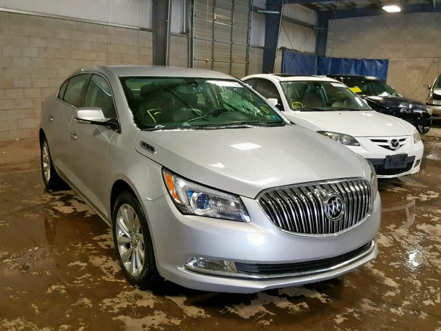 1G4GB5G36EF134923 - 2014 BUICK LACROSSE SILVER photo 1