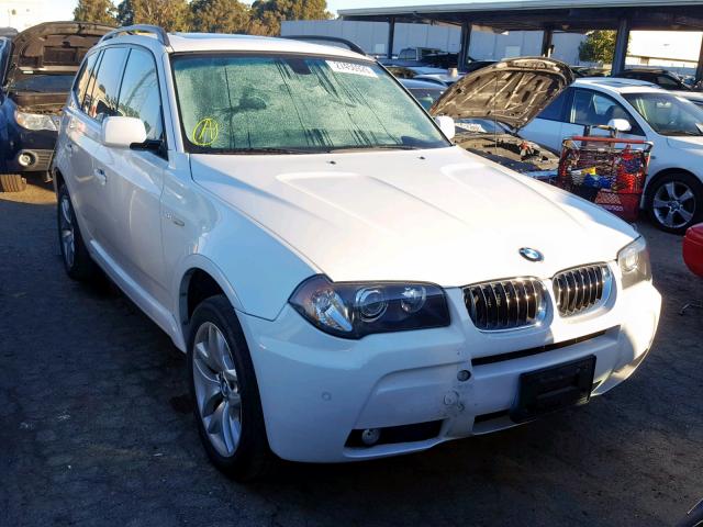 WBXPA93486WG87027 - 2006 BMW X3 3.0I WHITE photo 1