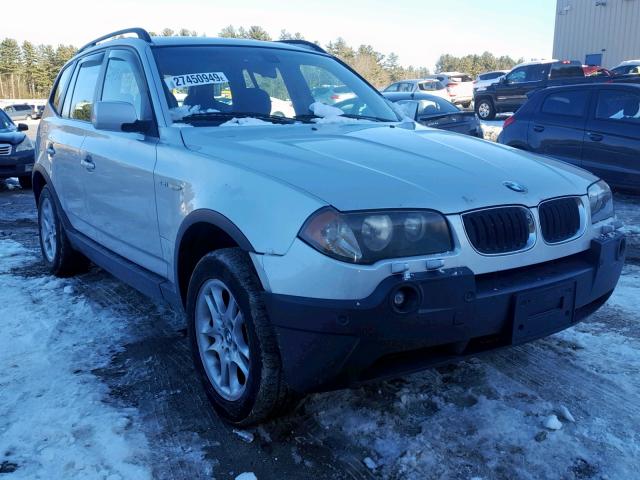 WBXPA73464WB23121 - 2004 BMW X3 2.5I GRAY photo 1