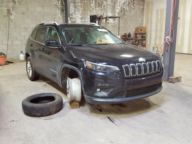 1C4PJMCB6KD283600 - 2019 JEEP CHEROKEE L BLACK photo 1