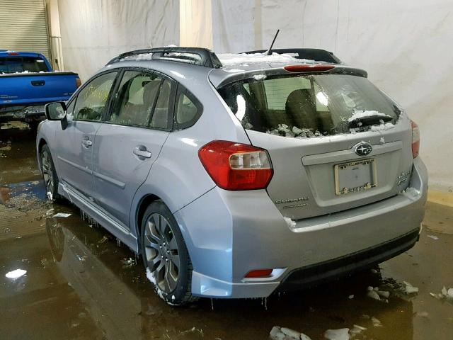 JF1GPAS66D2823372 - 2013 SUBARU IMPREZA SP SILVER photo 3