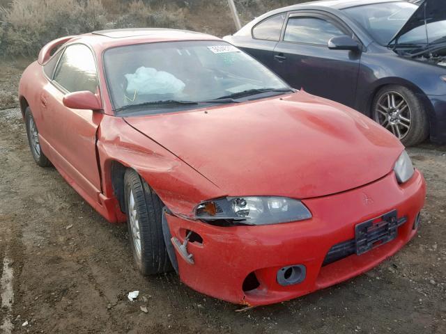 4A3AK44Y4XE089880 - 1999 MITSUBISHI ECLIPSE GS RED photo 1