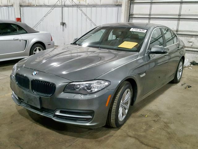 WBA5A7C59ED612746 - 2014 BMW 528 XI GRAY photo 2