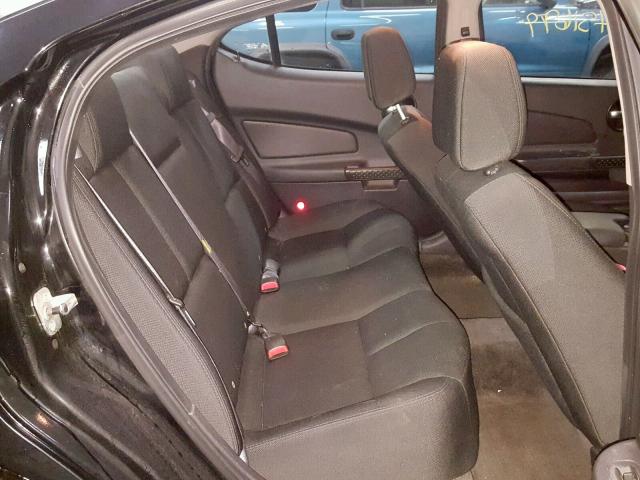 2G2WP552961305818 - 2006 PONTIAC GRAND PRIX BLACK photo 6