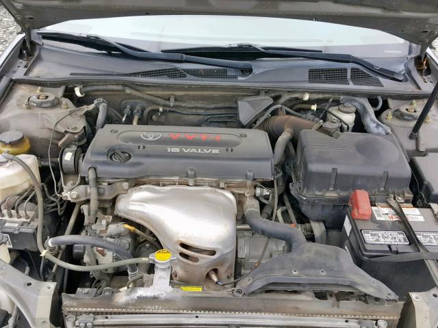 4T1BE32K95U593296 - 2005 TOYOTA CAMRY LE GRAY photo 7