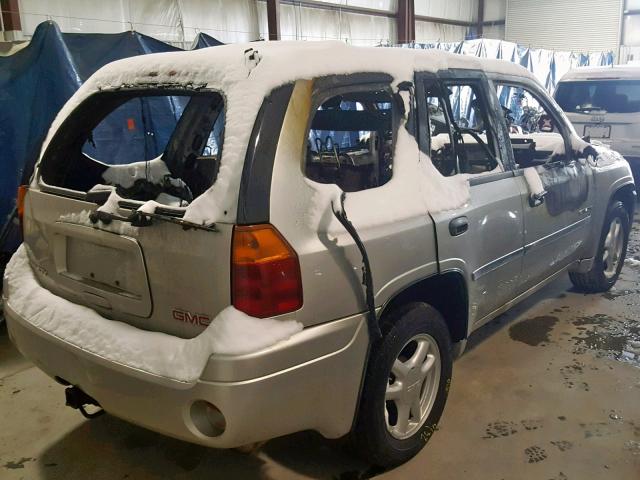 1GKDT13SX62180651 - 2006 GMC ENVOY SILVER photo 4