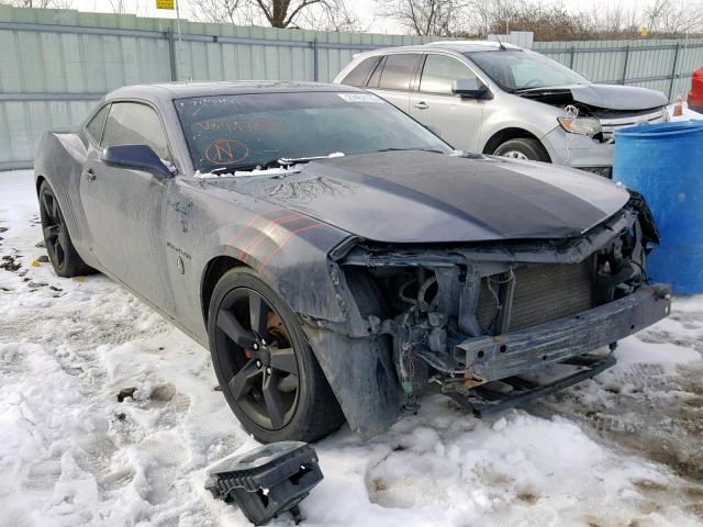 2G1FA1EV8A9177882 - 2010 CHEVROLET CAMARO LS BLUE photo 1