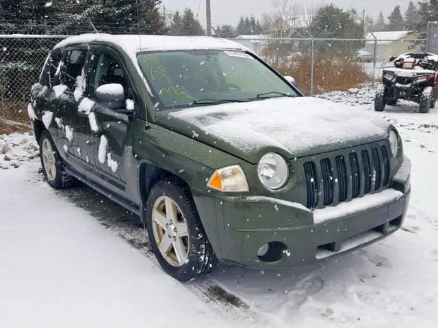 1J8FF47W88D563921 - 2008 JEEP COMPASS SP 绿色 照片 1
