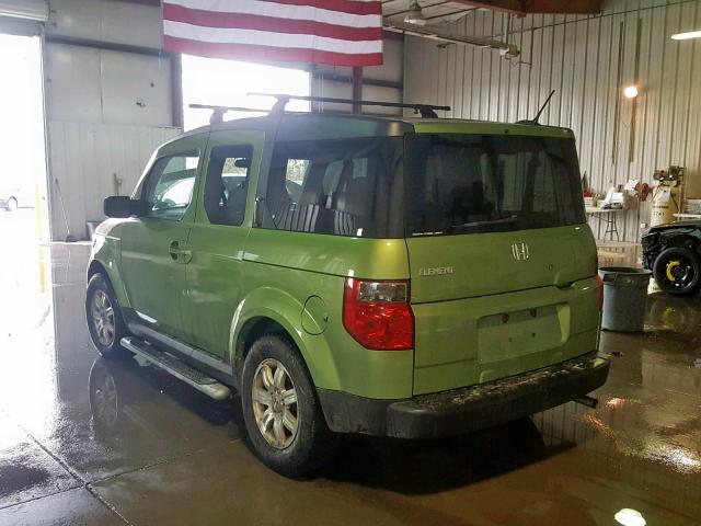 5J6YH28706L021151 - 2006 HONDA ELEMENT EX GREEN photo 3