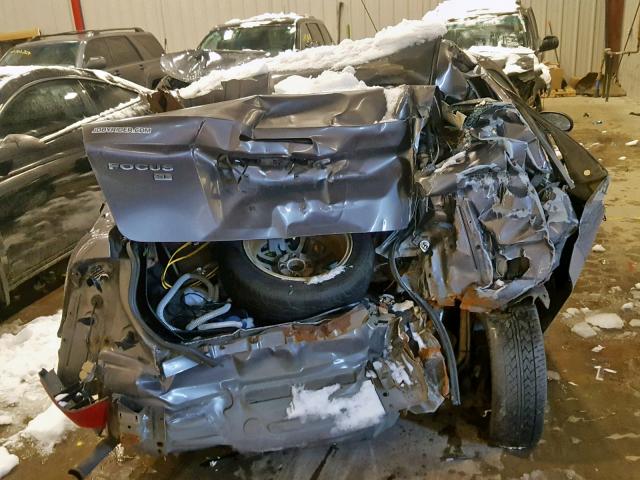 1FAFP34N57W214850 - 2007 FORD FOCUS ZX4 GRAY photo 10