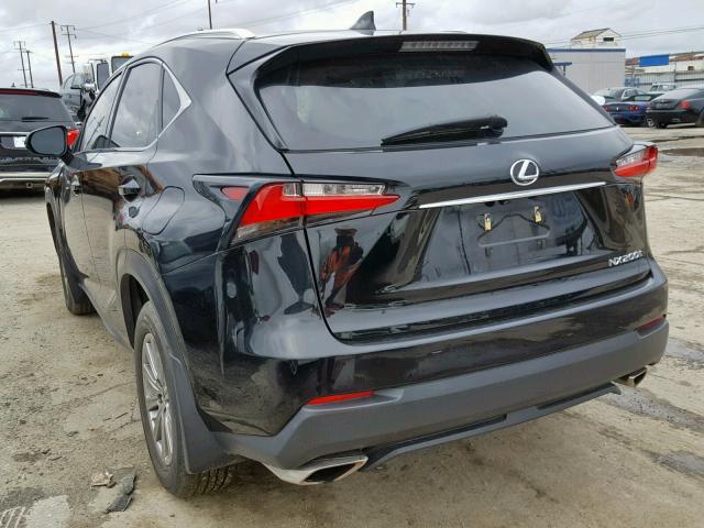 JTJYARBZ5F2007889 - 2015 LEXUS NX 200T BLACK photo 3