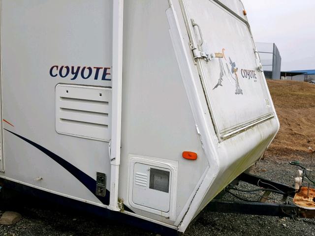 4EZTS23296S116955 - 2006 COYO TRAILER WHITE photo 9