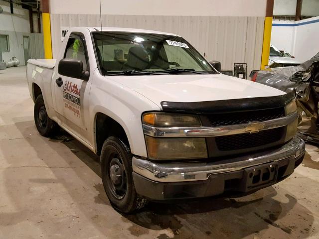 1GCCS149688218091 - 2008 CHEVROLET COLORADO WHITE photo 1