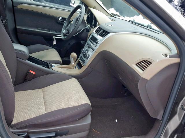 1G1ZB5EB1AF297764 - 2010 CHEVROLET MALIBU LS ყავისფერი ფოტო 5