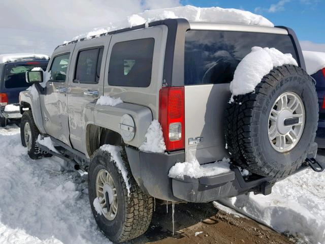 5GTDN136468149071 - 2006 HUMMER H3 SILVER photo 3