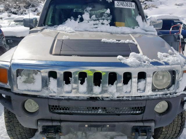 5GTDN136468149071 - 2006 HUMMER H3 SILVER photo 7