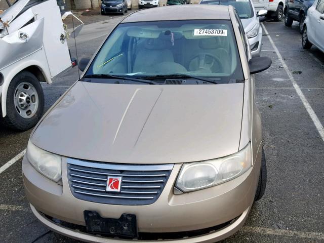 1G8AJ55F27Z112407 - 2007 SATURN ION LEVEL 金色 照片 10