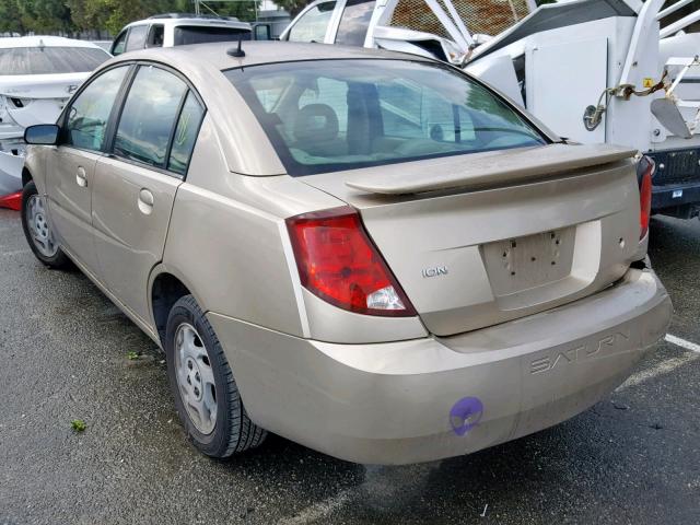 1G8AJ55F27Z112407 - 2007 SATURN ION LEVEL 金色 照片 3