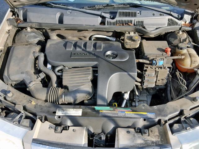 1G8AJ55F27Z112407 - 2007 SATURN ION LEVEL 金色 照片 7