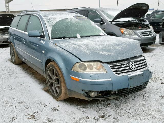 WVWZK63B23E132766 - 2003 VOLKSWAGEN PASSAT W8 BLUE photo 1