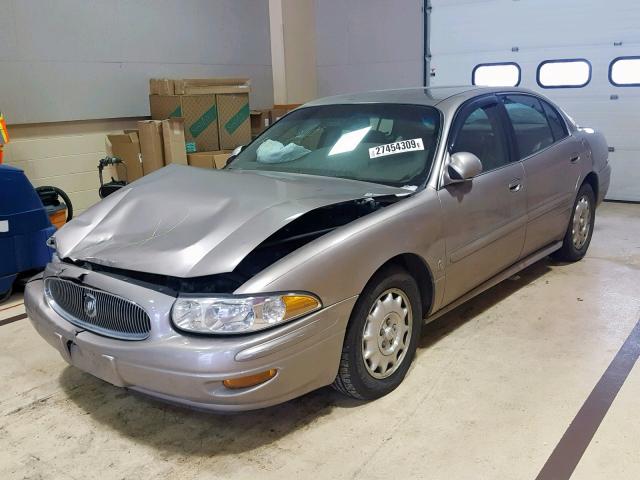 1G4HP54K1Y4268059 - 2000 BUICK LESABRE CU BEIGE photo 2