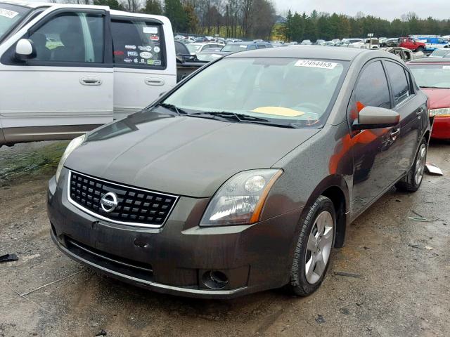 3N1AB61E78L727391 - 2008 NISSAN SENTRA 2.0 BROWN photo 2