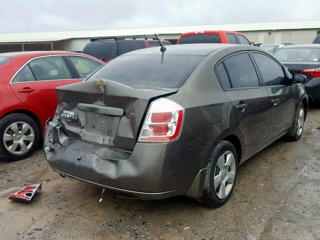 3N1AB61E78L727391 - 2008 NISSAN SENTRA 2.0 BROWN photo 4