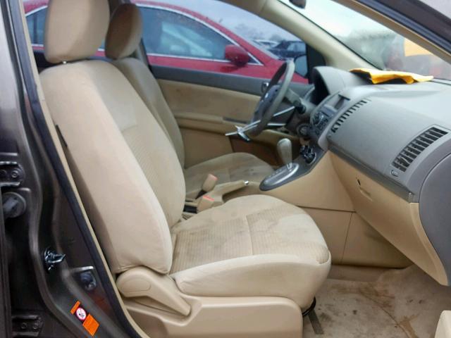 3N1AB61E78L727391 - 2008 NISSAN SENTRA 2.0 BROWN photo 5