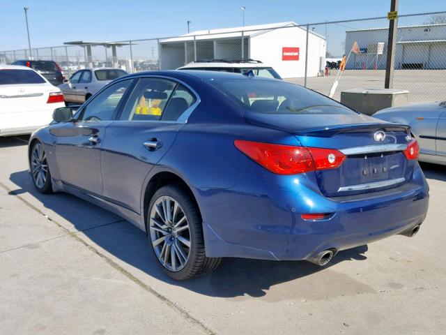 JN1FV7AP4GM420740 - 2016 INFINITI Q50 RED SP BLUE photo 3