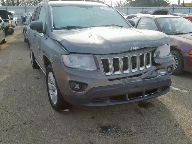 1C4NJCBB4CD725374 - 2012 JEEP COMPASS SP GRAY photo 1