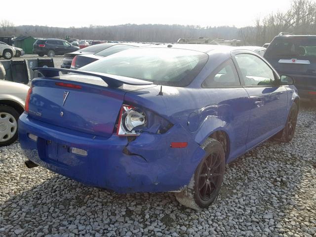 1G2AL18F387249345 - 2008 PONTIAC G5 BLUE photo 4