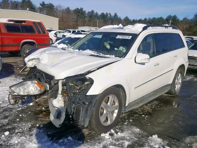 4JGBF71E48A338741 - 2008 MERCEDES-BENZ GL 450 4MA WHITE photo 2