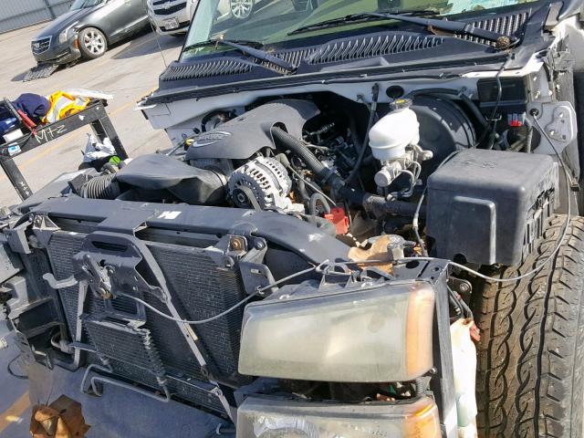 2GCEC13T261236803 - 2006 CHEVROLET SILVERADO WHITE photo 7