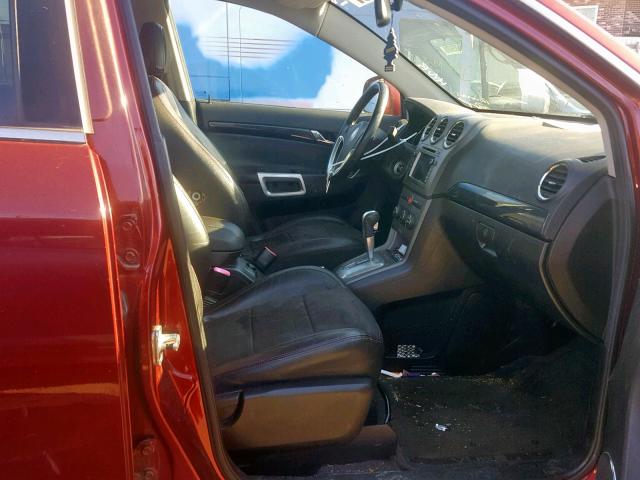 3GSDL93738S542238 - 2008 SATURN VUE REDLIN RED photo 5