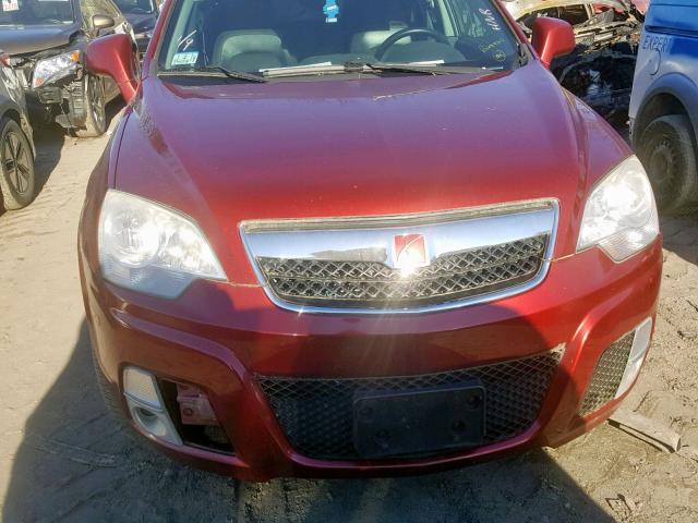 3GSDL93738S542238 - 2008 SATURN VUE REDLIN RED photo 9