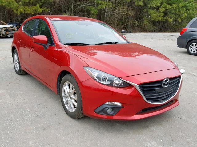 3MZBM1L75FM209863 - 2015 MAZDA 3 TOURING RED photo 1