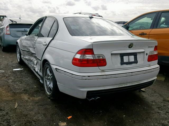 WBAEV53474KM06660 - 2004 BMW 330 I WHITE photo 3