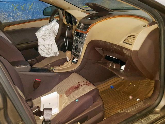 1G1ZC5E04CF333946 - 2012 CHEVROLET MALIBU 1LT ყავისფერი ფოტო 5