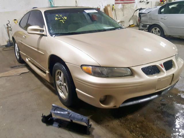 1G2WP12K61F242885 - 2001 PONTIAC GRAND PRIX GOLD photo 1