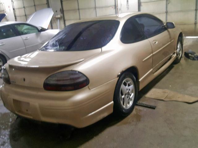 1G2WP12K61F242885 - 2001 PONTIAC GRAND PRIX GOLD photo 4