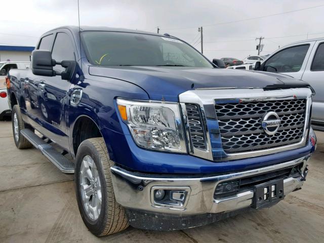 1N6BA1F29HN513179 - 2017 NISSAN TITAN XD S BLUE photo 1