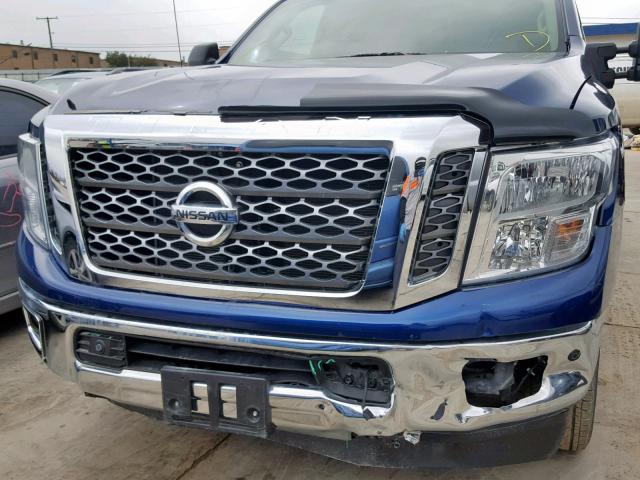 1N6BA1F29HN513179 - 2017 NISSAN TITAN XD S BLUE photo 9