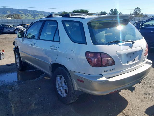 JT6HF10U7Y0096867 - 2000 LEXUS RX 300 WHITE photo 3